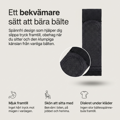 Buckless™ Komfortbälte för hela dagen