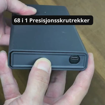 Elektrisk presisjonsskrutrekker™ – 68 deler